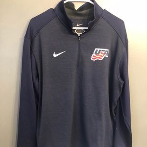 Nike Drifit USA Hockey 1/4 zip